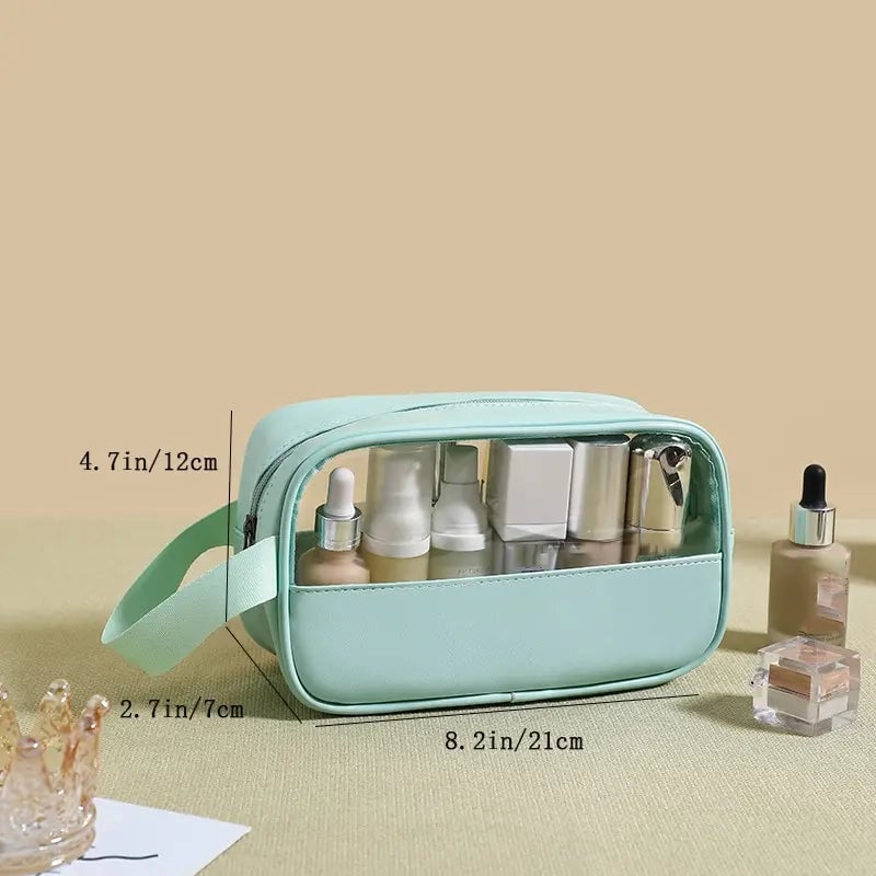 Portable and Waterproof Cosmetic Storage Bag Image 4