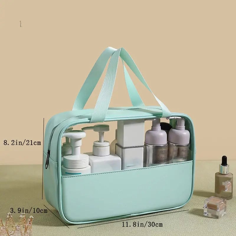 Portable and Waterproof Cosmetic Storage Bag Image 4