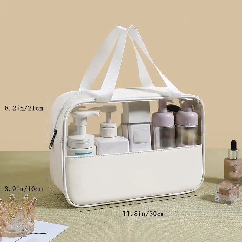 Portable and Waterproof Cosmetic Storage Bag Image 9