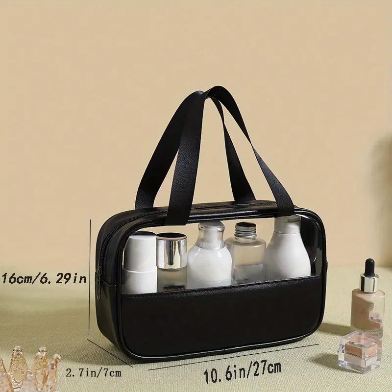 Portable and Waterproof Cosmetic Storage Bag Image 1