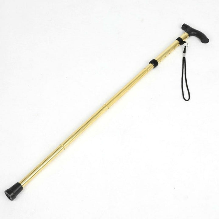 Portable Aluminum Folding Walking Travel Stick Cane Image 4