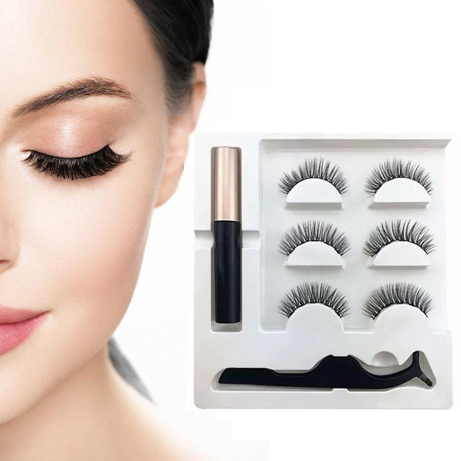 Professional Long Lasting Magnetic Eyeliner And Eyelash Kit Image 1