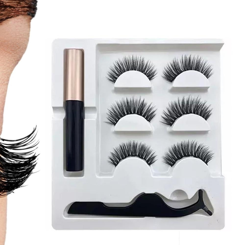 Professional Long Lasting Magnetic Eyeliner And Eyelash Kit Image 4