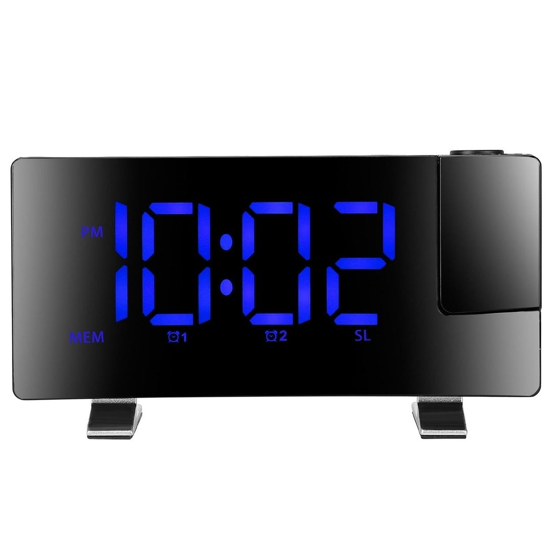 Projection Alarm Clock with Radio Image 2