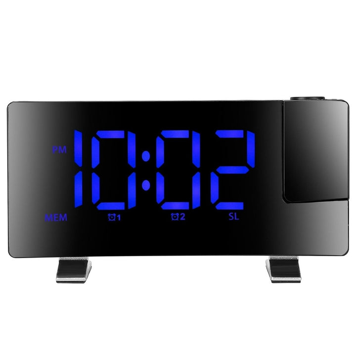 Projection Alarm Clock with Radio Image 1