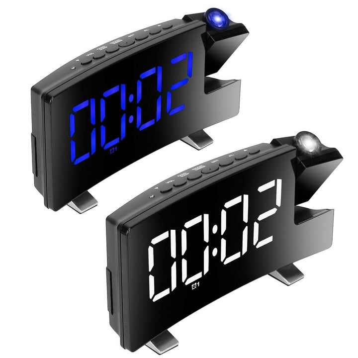 Projection Alarm Clock with Radio Image 4