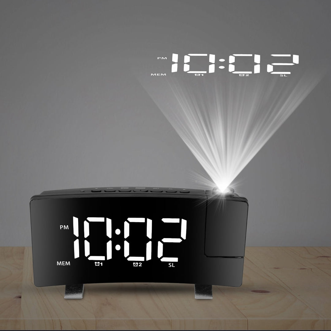 Projection Alarm Clock with Radio Image 8