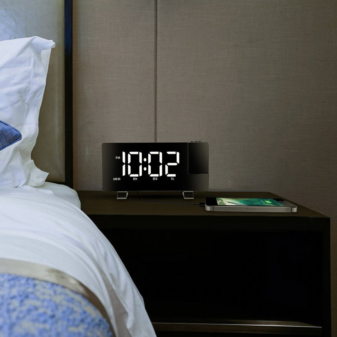 Projection Alarm Clock with Radio Image 11