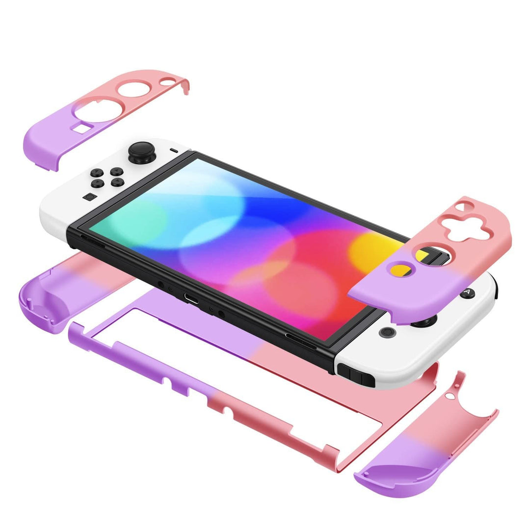 Protective Shell Cover Hard Dockable Case Fit for Nintendo Switch OLED Image 6