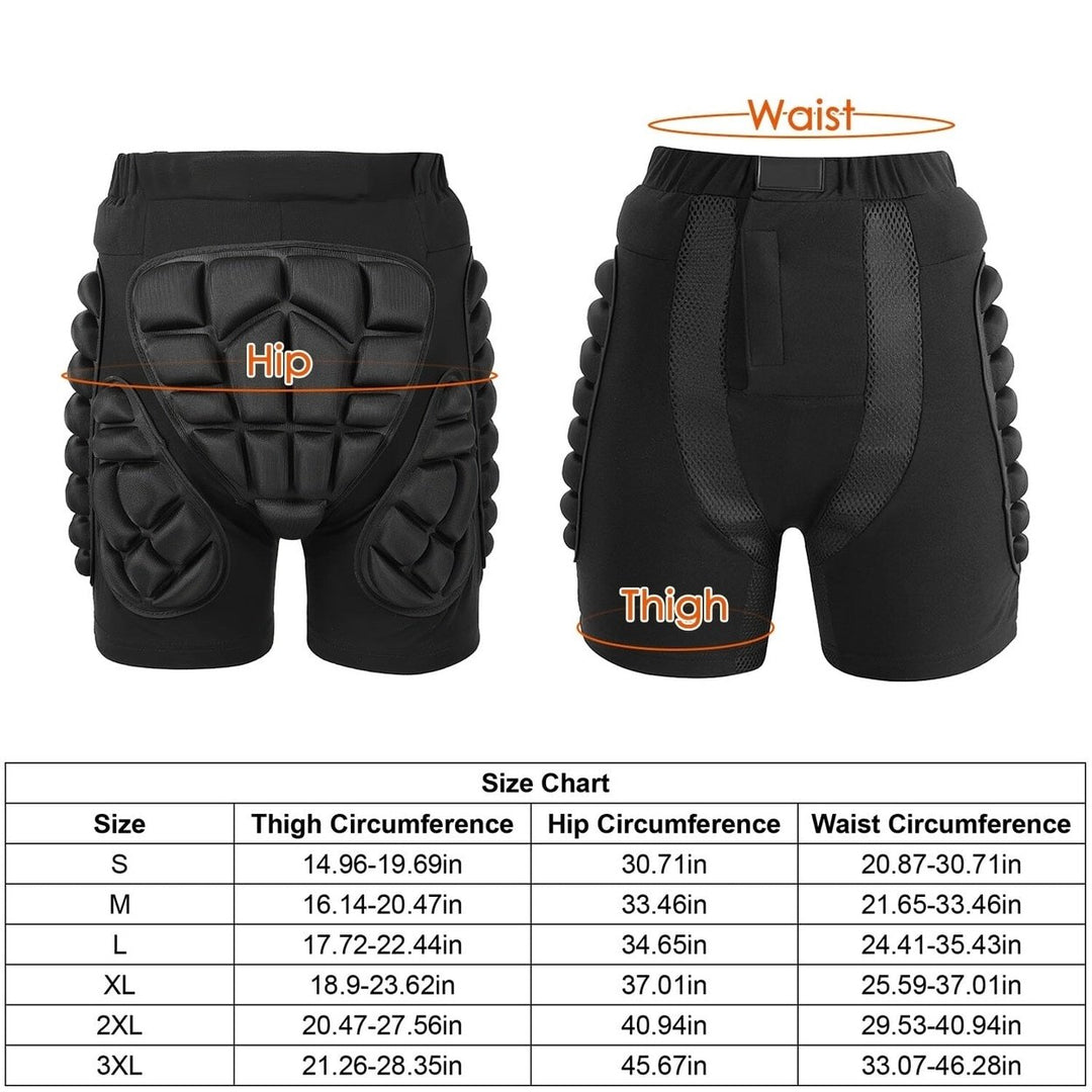 Protective Shorts for Skiing Snowboarding Skating Skateboarding Image 11