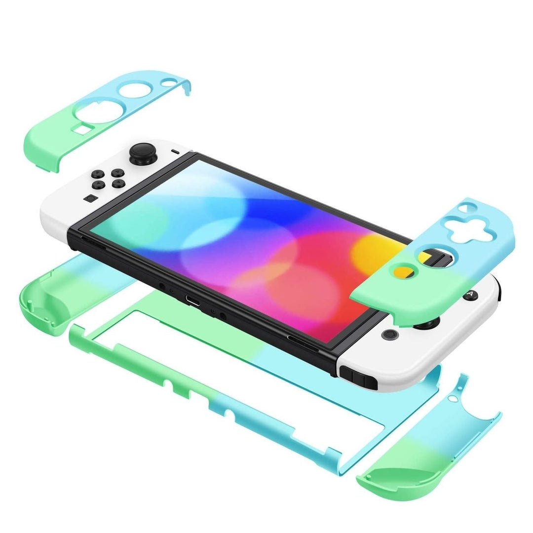 Protective Shell Cover Hard Dockable Case Fit for Nintendo Switch OLED Image 12