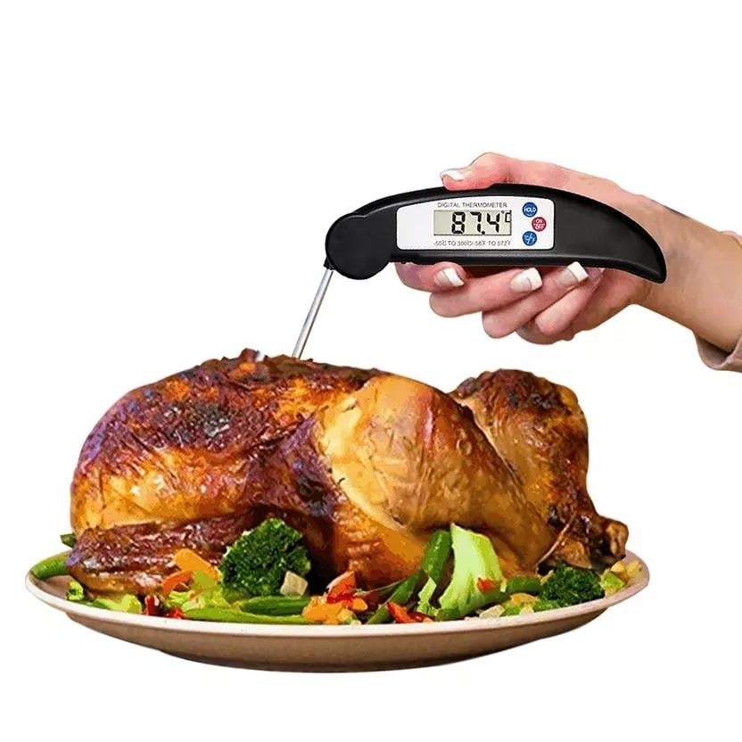 ProThermo Instant-Read Stainless Steel Digital Meat and Poultry Thermometer Image 2