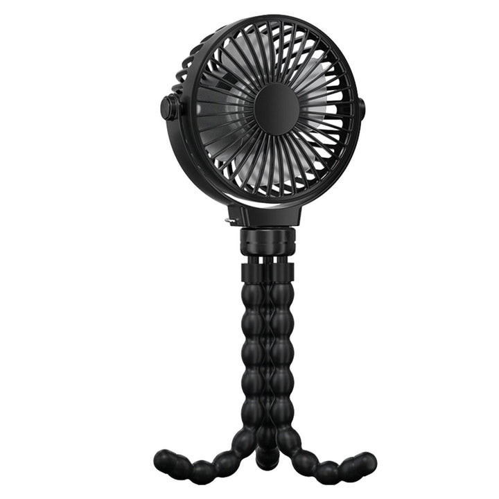 Rechargeable Handheld Fan with Flexible Tripod Image 2