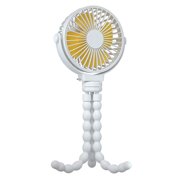 Rechargeable Handheld Fan with Flexible Tripod Image 3