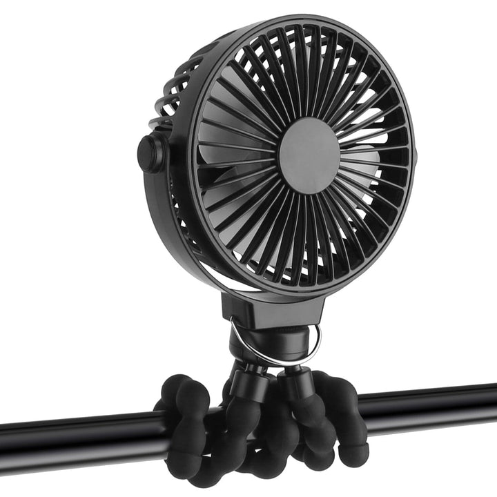 Rechargeable Handheld Fan with Flexible Tripod Image 4