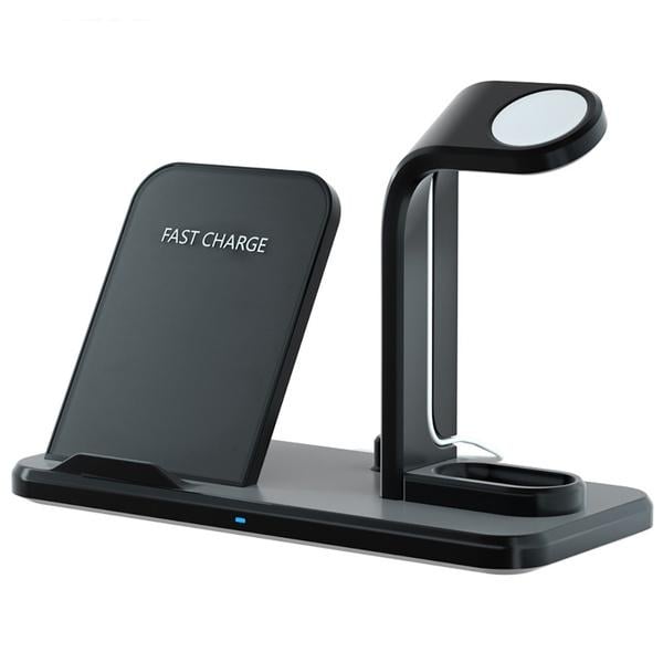 Qi 10W Fast Phone Wireless Charging Stand Image 3