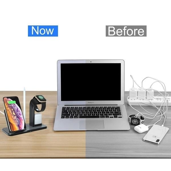 Qi 10W Fast Phone Wireless Charging Stand Image 10