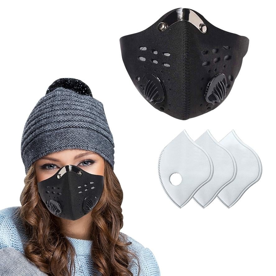 Reusable Dust Proof Mask With 3 Filters Image 1