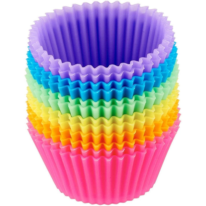 Reusable Silicone Baking Cups Image 1