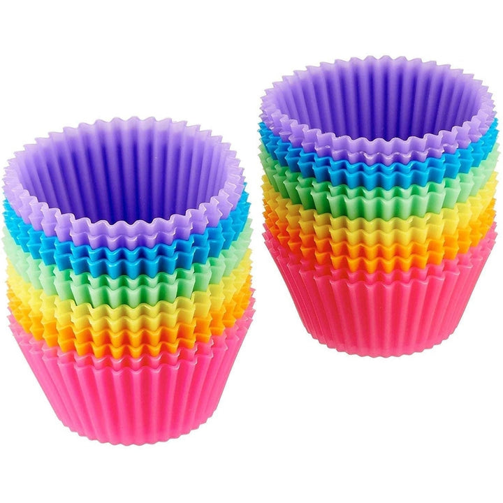 Reusable Silicone Baking Cups Image 3