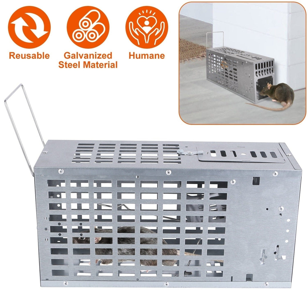 Reusable Metal Rat Cage Catch Release Continuous Capture Image 12