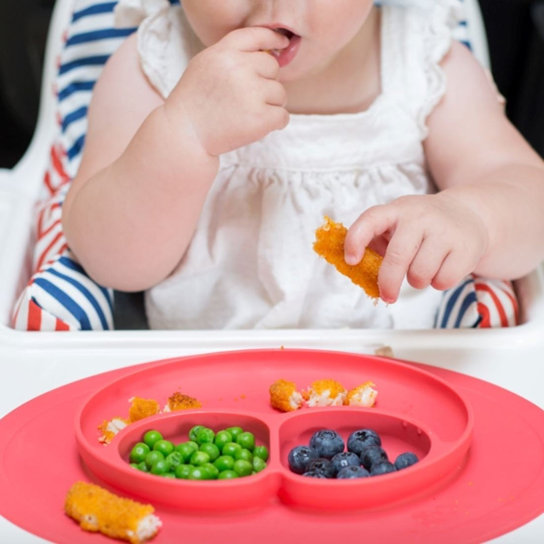 Silicone Feeding Placemat and 3-Section Plate Image 7