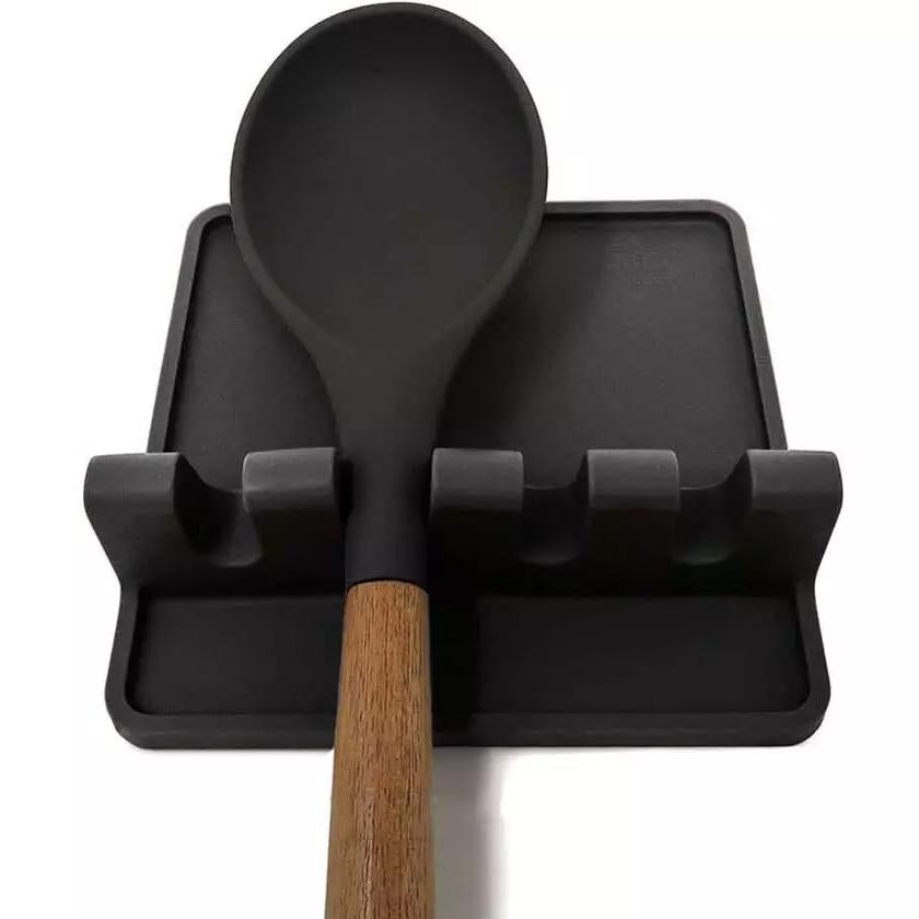 Silicone Spoon Rest with Drip Pad Image 4