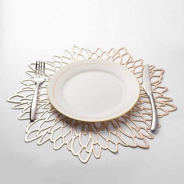 Silver and Gold Decorative Placemats Image 4