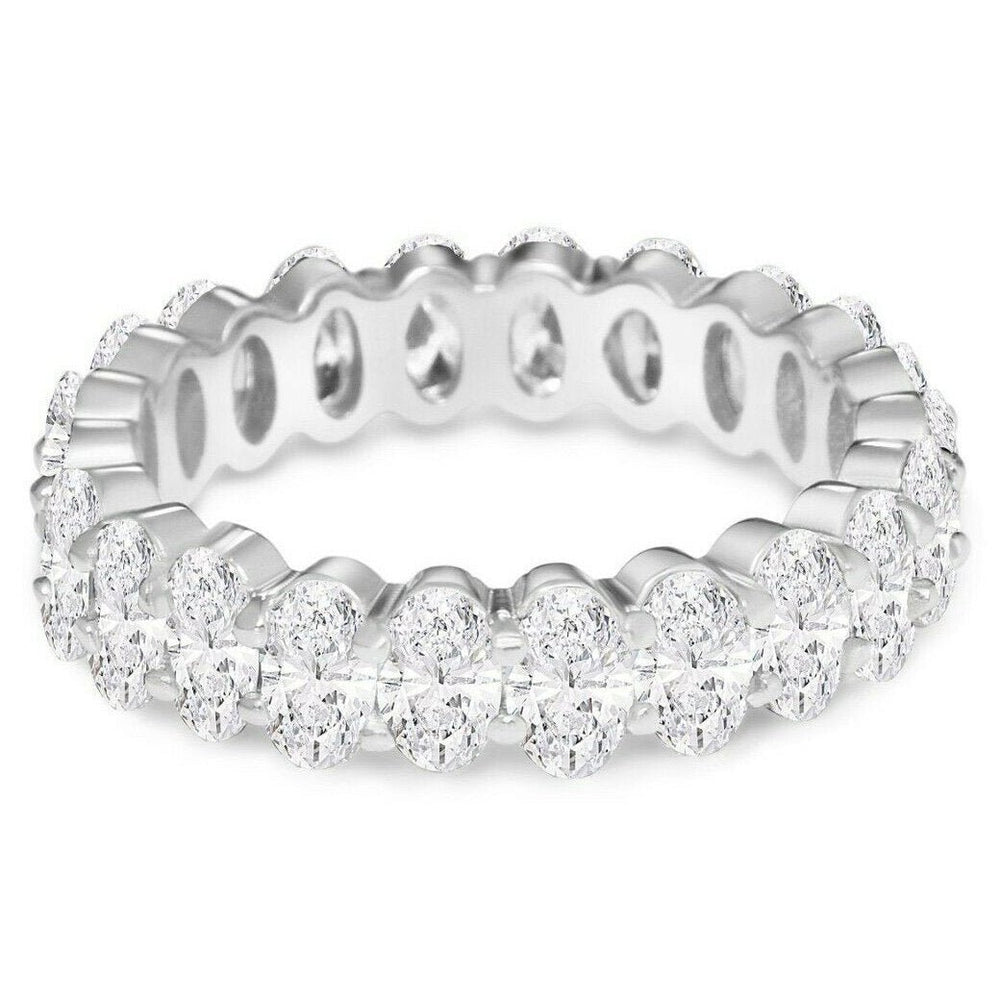 Small Oval Eternity Ring Image 2