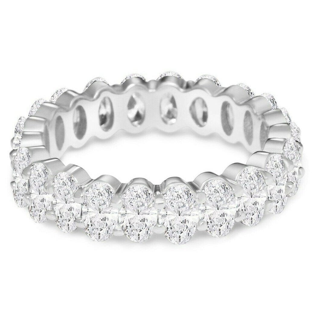 Small Oval Eternity Ring Image 2