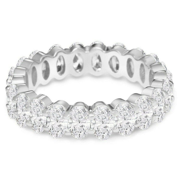 Small Oval Eternity Ring Image 1