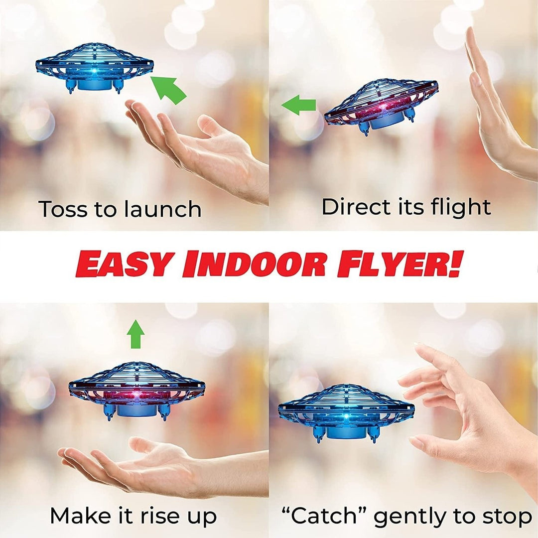 Small UFO Flying Ball Drone Toy Image 3