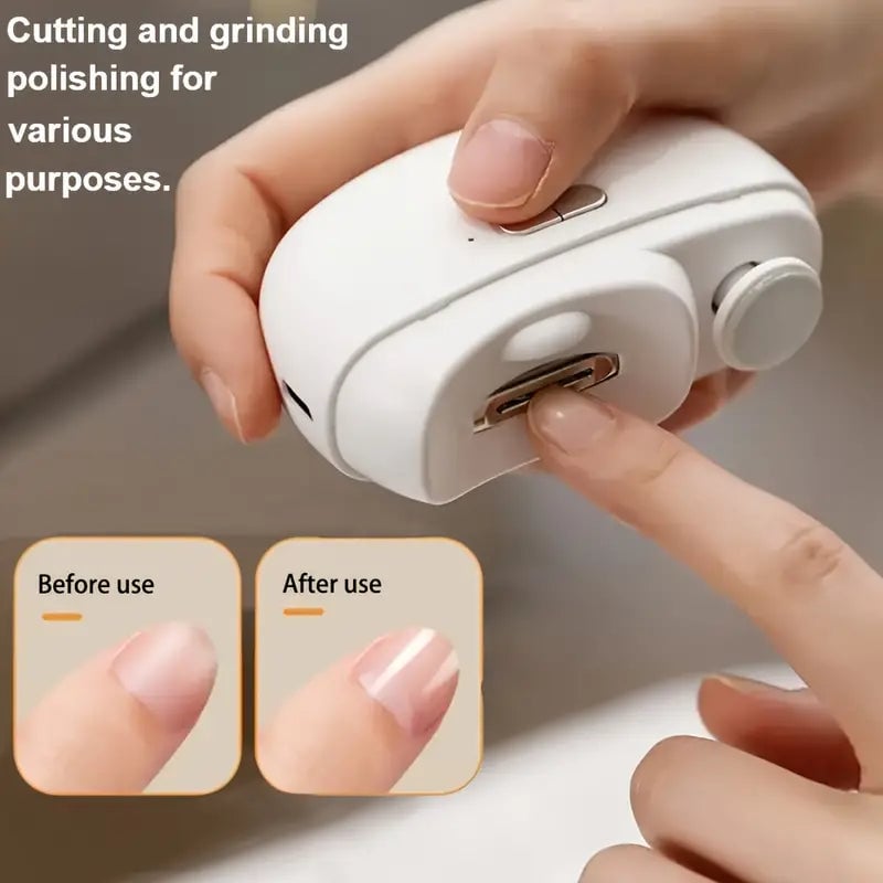 Smart Electric Nail Clipper with Anti-Pinch Image 4