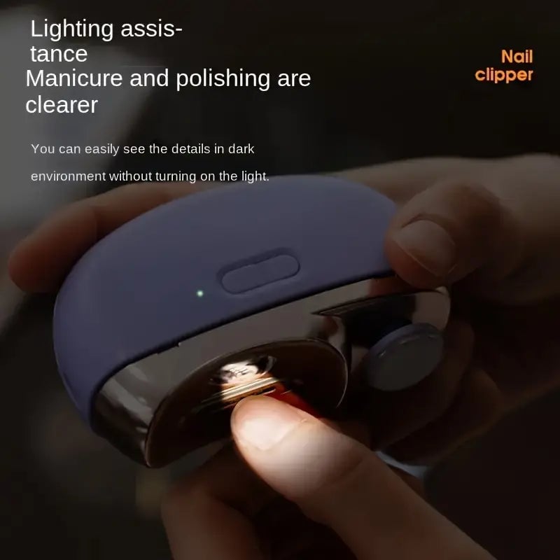 Smart Electric Nail Clipper with Anti-Pinch Image 4