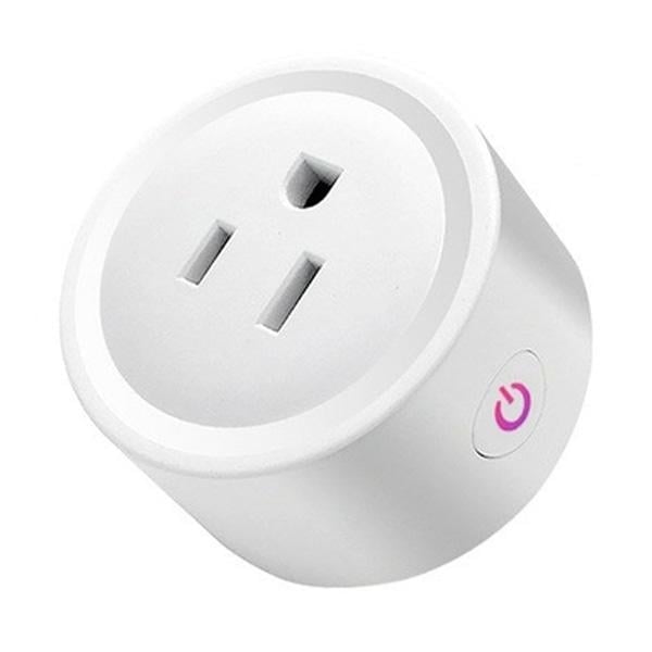 Smart Plug WiFi Socket Power Monitor Timing Function Tuya SmartLife APP Control Works With Alexa Google Assistant Image 1