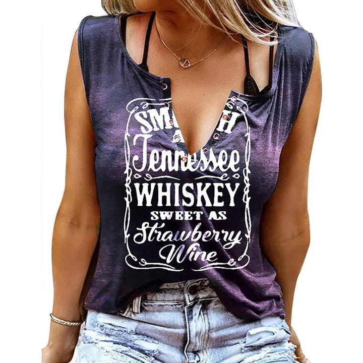 Smooth As Tennessee Whiskey Sweet As Strawberry Wine Shirt Image 7