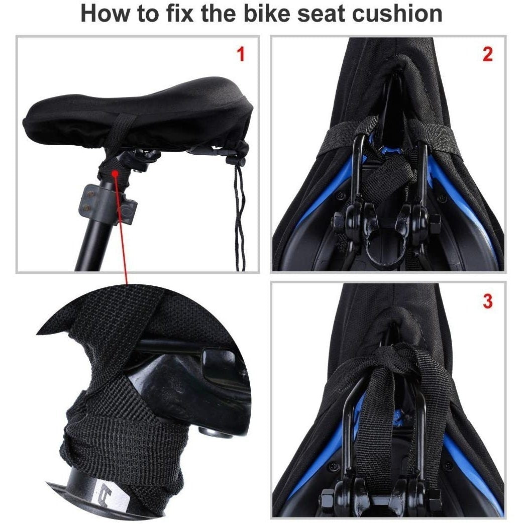 Soft Gel Bicycle Seat Cover Image 7