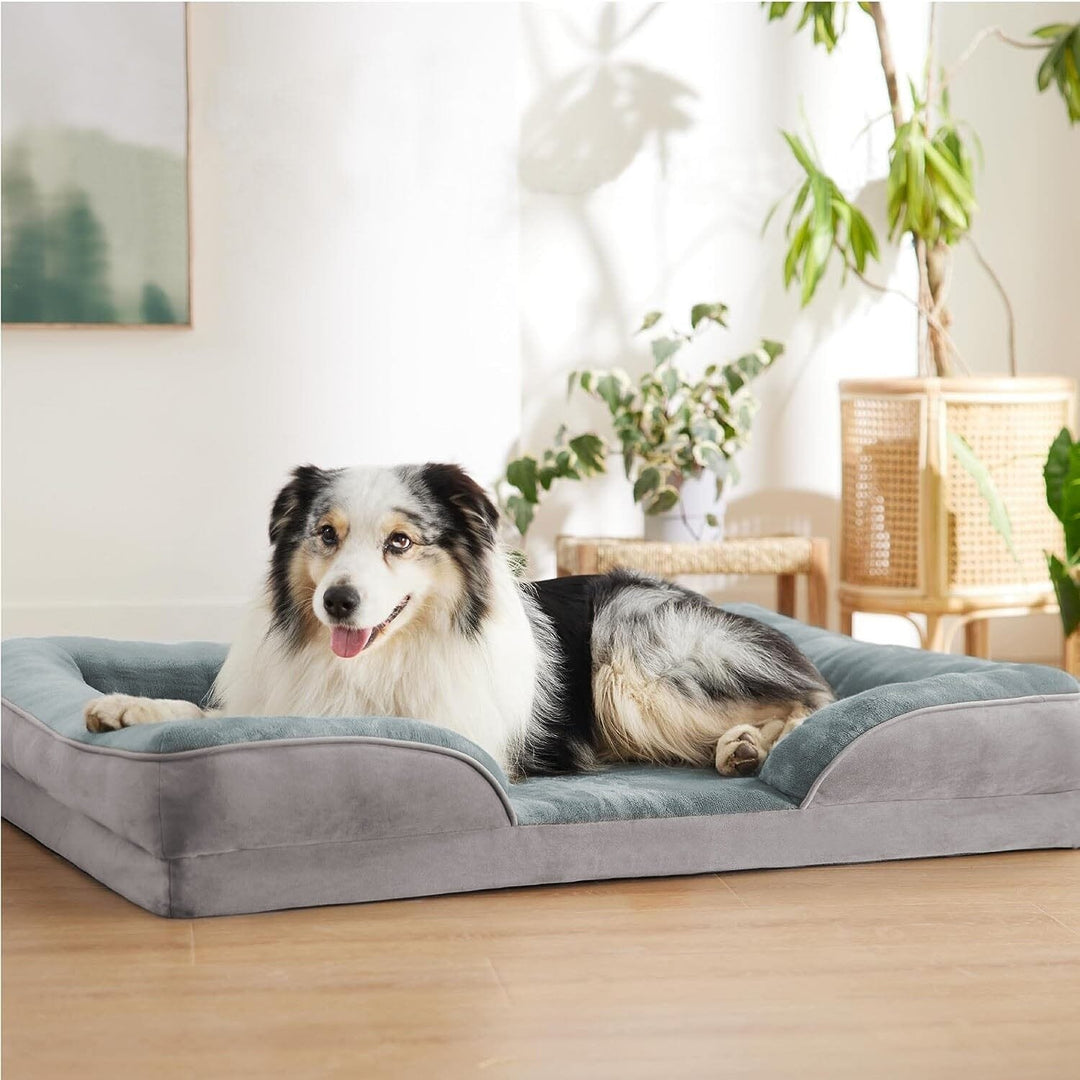 Soft Warm Plush Puppy Cozy Nest Sofa Non-Slip Bed Cushion Mat Image 4