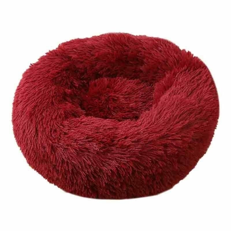 Soft Winter Warm Plush Calming Pet Bed Image 4