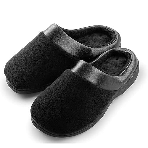 Roxoni Womens Comfort Slip On Memory Foam French Terry Lining Image 1