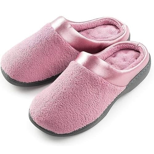 Roxoni Womens Comfort Slip On Memory Foam French Terry Lining Image 2