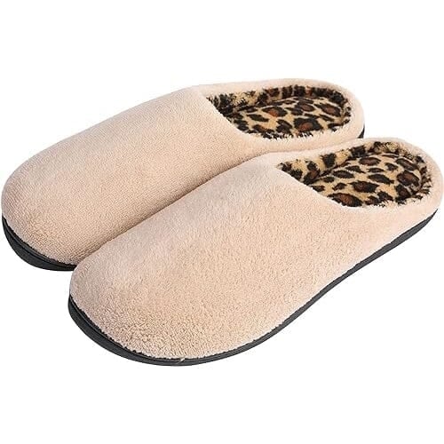 Roxoni Womens Clog Slippers Microterry Memory Foam Comfy Footbed Image 2