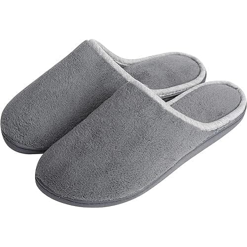 Roxoni Womens Clog Slippers Microterry Memory Foam Comfy Footbed Image 3