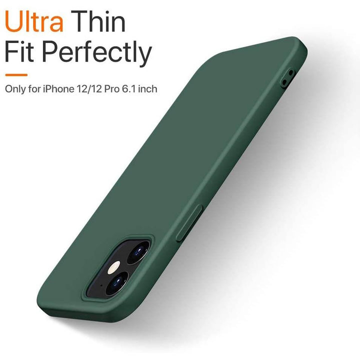 Rubber Case for iPhone 12 and iPhone 12 Pro Case 6.1 inch Image 3