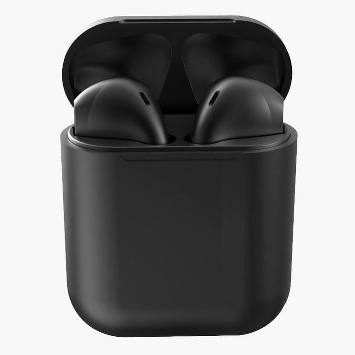 Rubber Matte Wireless Earbuds and Charging Case Image 3