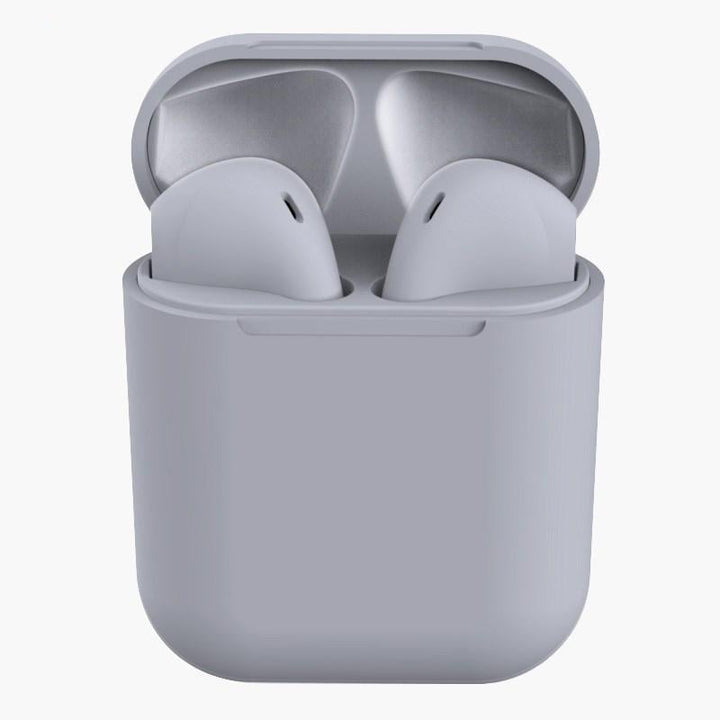 Rubber Matte Wireless Earbuds and Charging Case Image 4