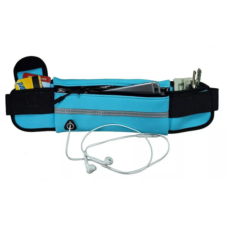 Running Bum Bag Fanny Pack Travel Waist Money Belt Zip Hiking Pouch Wallet Image 6