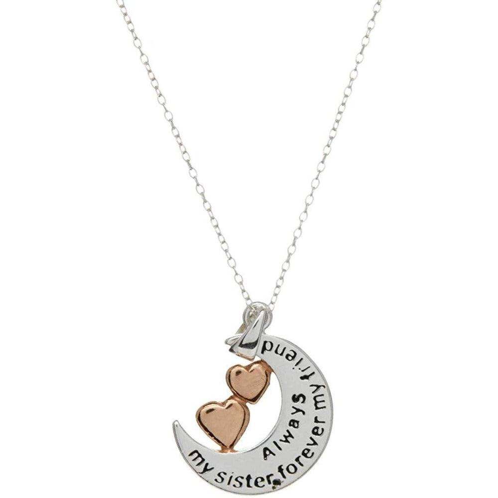 Sterling Silver Inspirational Pendant Necklace Image 2