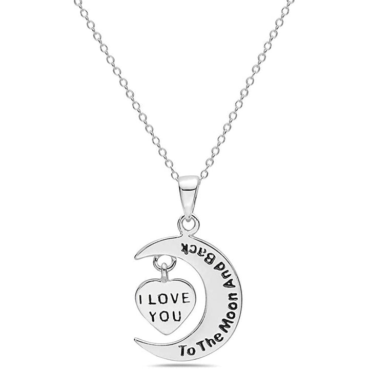 Sterling Silver Inspirational Pendant Necklace Image 4