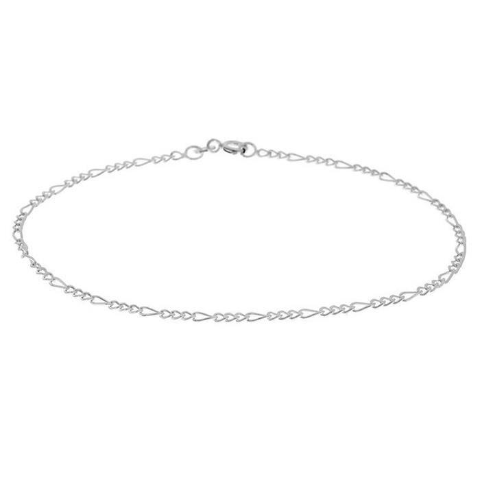 Sterling Silver Italian Made Anklets Image 2